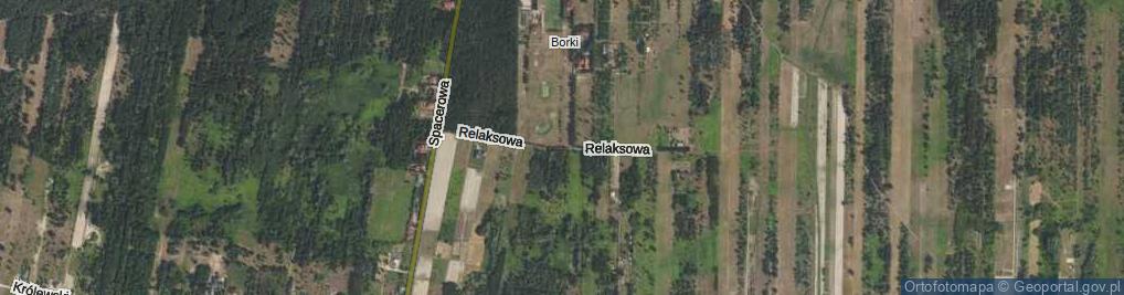 Zdjęcie satelitarne Relaksowa ul.